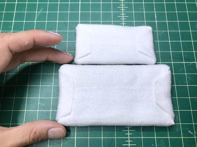 Easy DIY Dollhouse Mattress No Sew Tutorial dilly dally dollhouse