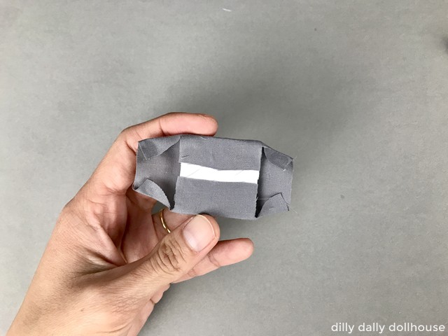 fabric wrapped around foam core