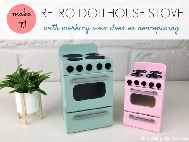 Miniature Kitchen Stove that works! // DIY dollhouse - miniDIY 