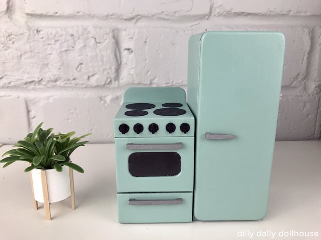 Diy dollhouse stove top